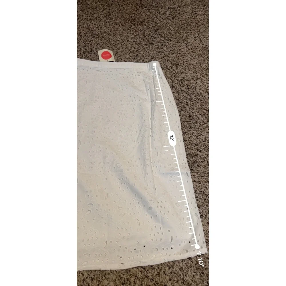 Boden white eyelet
